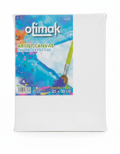 [040962166284] LIENZO SOBRE BASTIDOR OK518 25X30 CM UND MARCA OFIMAK   