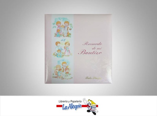 [045261] ALBUM FOTO 29X30CM RECDO DE MI BAUTIZO R       