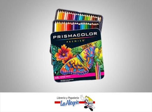 [070735035981] LAPICES DE COLORES CAJA DE METAL PREMIER 48 COLORES MARCA PRISMACOLOR