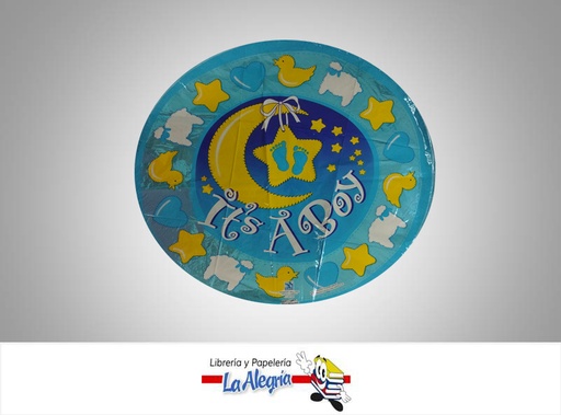 [071444485326] GLOBO FOIL 18 ITS A BOY AZUL UND MARCA ANAGRAM   