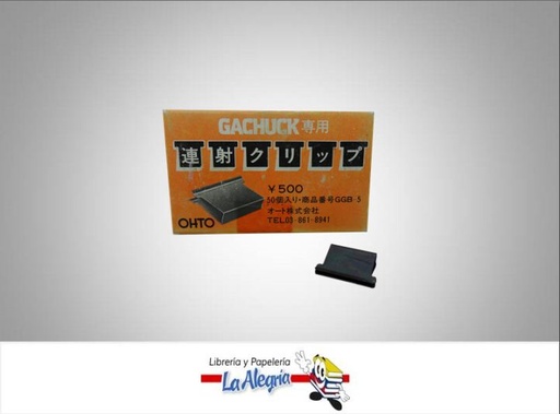 [0759230200647] BINDER CLIP GACHUCK  MARCA OHTO