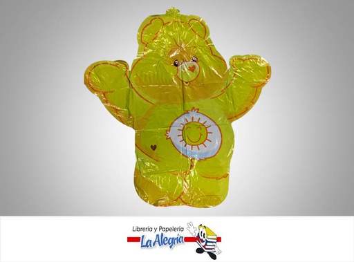 [080518098676] GLOBO FOIL 32 OSO AMARILLO UND MARCA ANAGRAM   
