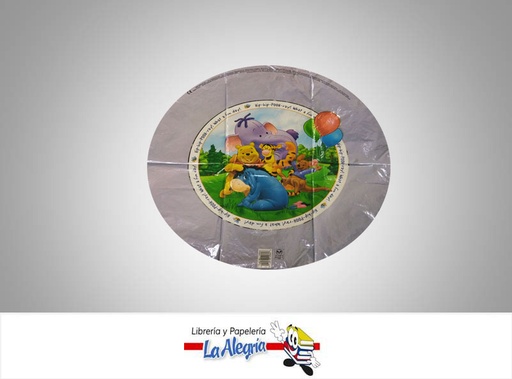 [080518109648] GLOBO FOIL 18 HIP HIP POOH RAY MARCA MD   