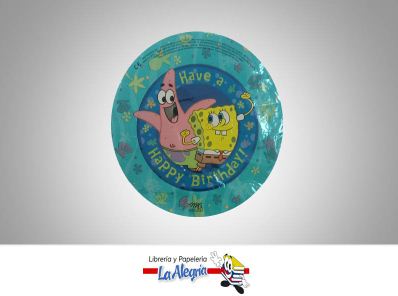 [080518124887] GLOBO FOIL 10 HAVE A HAPPY BIRTHDAY UND MARCA MD   