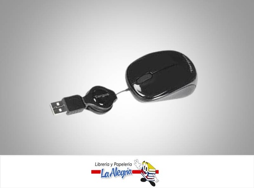 [092636246396] MOUSE MINI OPTICO ALAMBRICO AMU75US TARG MARCA TARGUS   