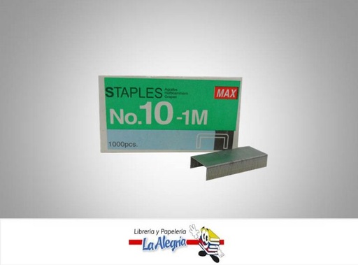 [093818004018] GRAPA LISA N-10 1000 UND MARCA STAPLES MAX   