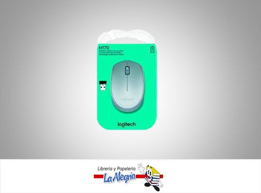 [097855138101] MOUSE INALAMBRICO M170 SILVER MARCA LOGITECH   