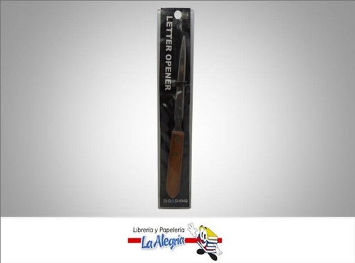[101008170075] ABRIDOR DE CARTAS MANGO MADERA UND MARCA DASHING   