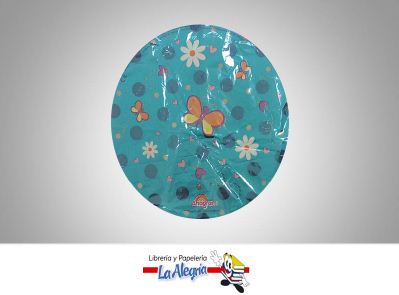 [10760] GLOBO FOIL 10 MARIPOSA AZUL UND MARCA ANAGRAM   