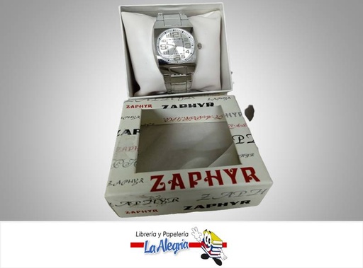 [11008Z] RELOJ PULSERA CABALLERO PRUEBA/AGUA MARCA VEN-ZAPHIR