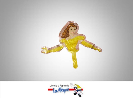 [12411] GLOBO FOIL 14 BELLA DISNEY MARCA MD   