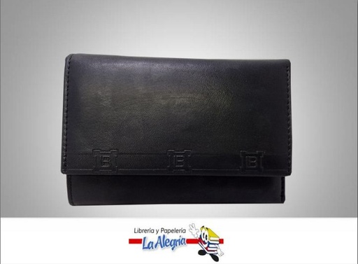 [16147] MONEDERO DE CUERO P/DAMA MARCA LAURA BIAGIOTTI   