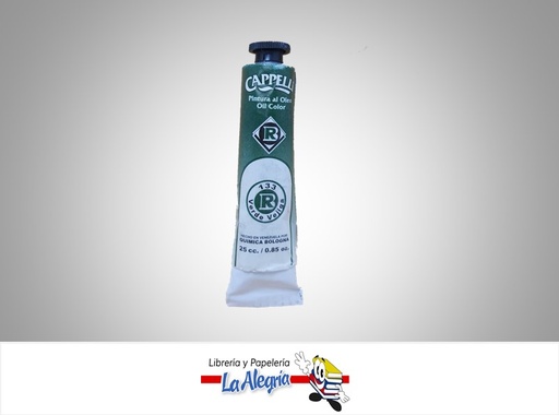 [300105] PINTURA AL OLEO 25CCVERDE VEJIGA MARCA CAPPELLI   