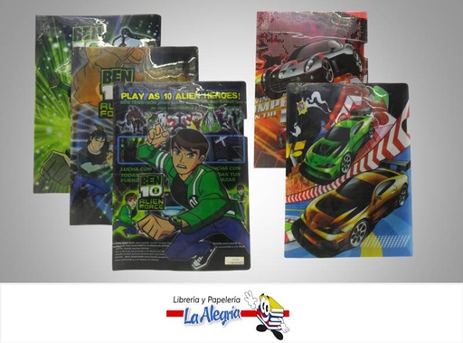[3031201] CARPETAPLASTICA INFANTIL CARTA MARCA S/M   
