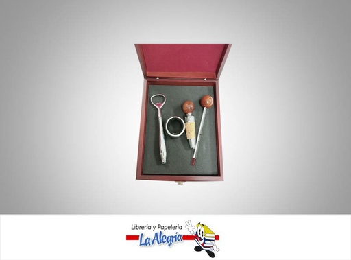 [34800] SET DE VINO C/DEMADERA UND    