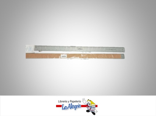 [4004764498390] REGLA ALUMINIO CON CORCHO 60CM REF652 MARCA LEKLEPAR