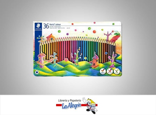 [4007817062661] LAPICES DE COLORES 36 COL E.METAL NORIS MARCA STAEDTLER   
