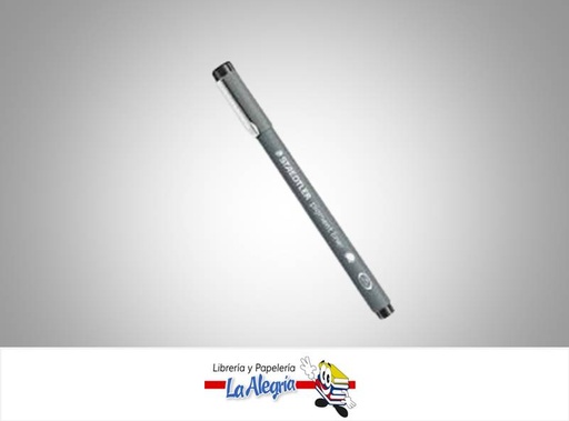 [4007817327104] RAPIDOGRAPH PIGMENT LINER 0.8 MM NEGRO UN MARCA STAEDTLER