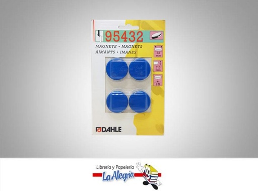 [4007885964324] IMAN 32MMX7.0MM REF 95432 4 PIEZAS MARCA DAHLE   