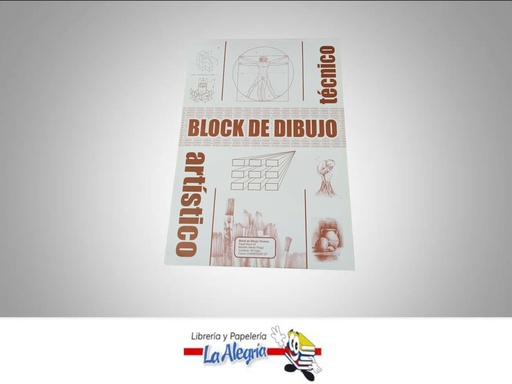[4011367270224] BLOCK DIBUJO 1/2 PLIEGO BASE 20 40 HOJAS MARCA IMPRESOS COLORAMA   