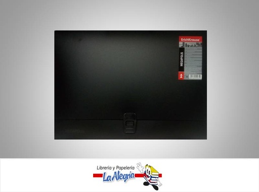 [4041485144359] MALETIN PLASTICO OFICIO EK14435 NEGRO MARCA ERICHKRAUSE   