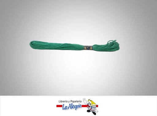 [415HB075] HILO PARA BORDAR 8MTRS VERDE NAVIDAD UND MARCA DAI   