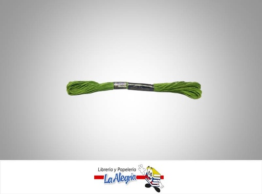 [415HB077] HILO PARA BORDAR 8MTRS VERDE OLIVA UND MARCA DAI   