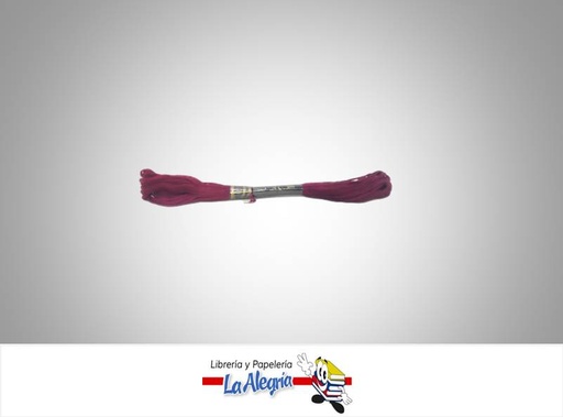 [415HB080] HILO PARA BORDAR 8MTRS VINOTINTO UND MARCA DAI   