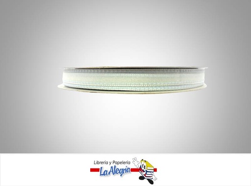 [430702009] CINTA ORGANZA 10MM AZUL CLARO XMETRO MARCA S/M   