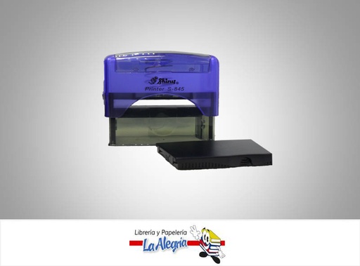 [4710850845114] SELLO AUTOMOM. PRINTER S845 25X70MM AZUL MARCA SHINY   