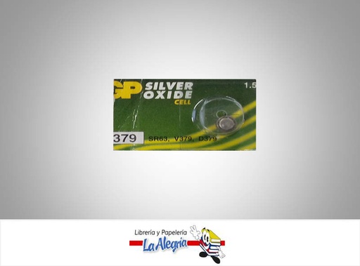 [4891199003165] PILA DE BOTON 379 1,5V UND MARCA GP   