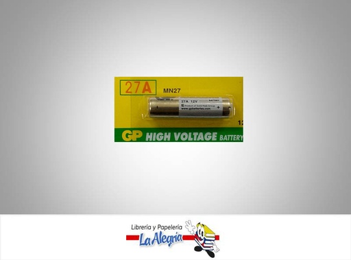 [4891199011504] PILA SUPER ALCALINA 27A 12V UND MARCA GP   