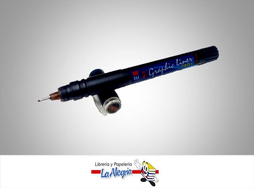 [4893832008025] RAPIDOGRAPH LINER NEGRO 0.20 UND MARCA GRAPHIC LINER   