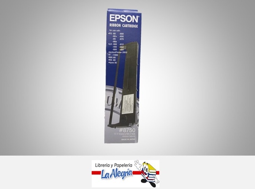[4902102000062] CINTA PARA IMPRESORA 8750 EPSON LX300 MARCA EPSON