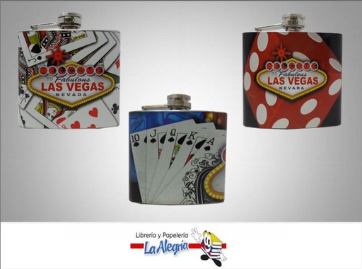 [5Y55] LICORERA 5 OZ MARCA STAINLESS STEEL   