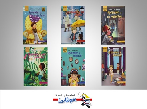 [6014416991955] CRECIENDO EN FAMILIA 6 TITULOS TEMATICA CUENTOS AUTOR JENI B. EDITORIAL SICOBEN