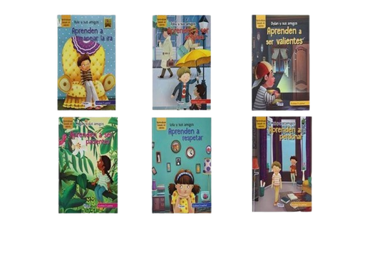 [6014416991955] CRECIENDO EN FAMILIA 6 TITULOS TEMATICA CUENTOS AUTOR JENI B. EDITORIAL SICOBEN