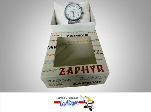 [607] RELOJ PULSERA CABALLERO PRUEBA/AGUA MARCA VEN-ZAPHIR