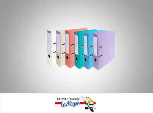 [638126960122] ARCHIVADOR LOMO ANCHO CARTA GANCHO 8CM COLOREOS SURTIDOS MARCA OFIMAK