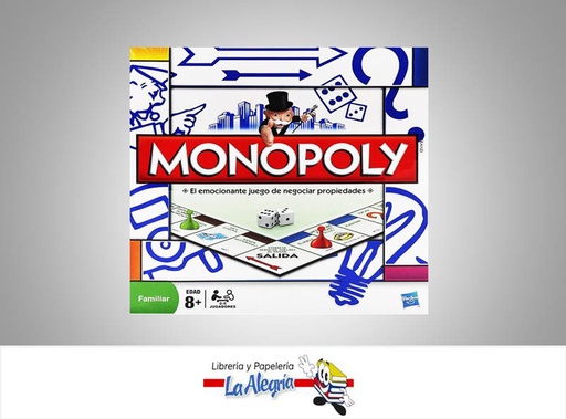 [653569474180] MONOPOLY MARCA HASBRO   