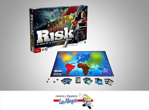 [653569566069] JUEGO RISK MARCA HASBRO   