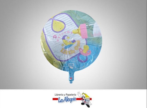 [681070201018] GLOBO FOIL 18 WELCOME LITTLE ONE UND MARCA SM   