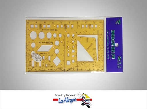 [6911082503171] PLANTILLA DE CONSTRUCCION ACRILICA 18CM MARCA BO DA   