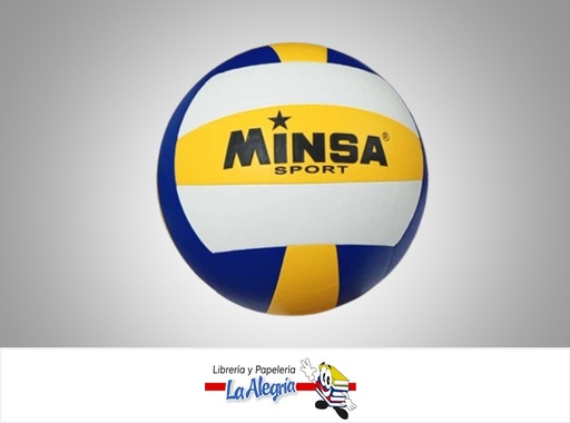 [6935830800053] BALON DE VOLLEYBALL MARCA MINSA