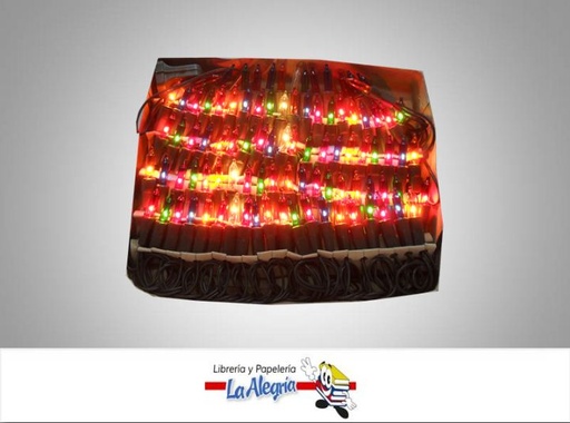 [6920243100326] LUCES DE NAVIDAD 100 BOMB MULTICOLOR MARCA S/M   