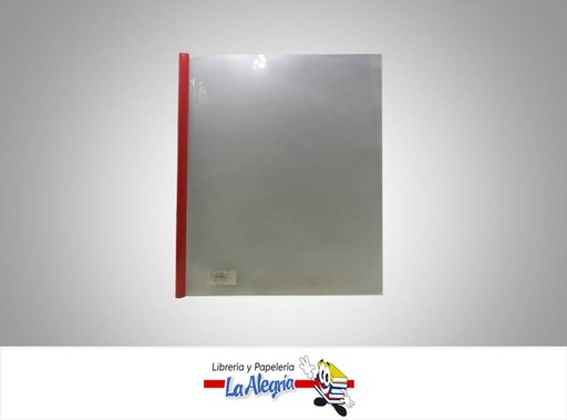 [6920277462735] CARPETA PLASTICA C/BARRA OFICIO MARCA HFS   