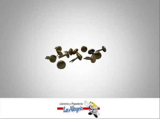 [6923656582093] SERAFIN 9MM 100 PZAS DORADO MARCA OK   