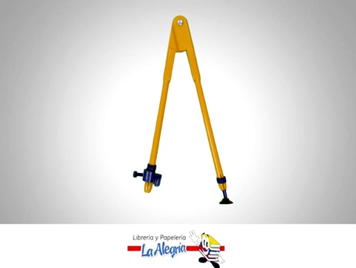 [6930864910020] COMPAS PLASTICO PIZARRA 45CM CON VENTOSA