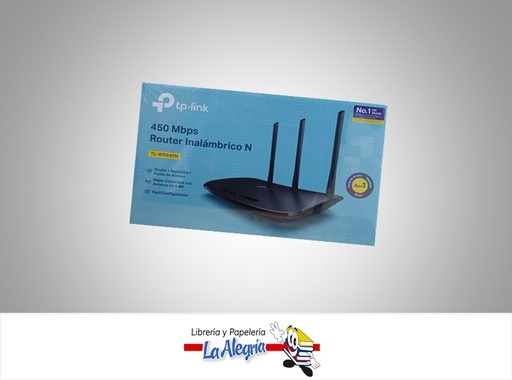 [6935364051464] ROUTER INALAMBRICO 450MBPS 3 ANTE WR940N MARCA TP-LINK   