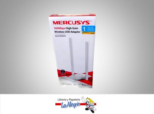 [6935364099602] ADAPTADOR INALAMBRICO USB HIGH 3000MBPS MARCA MERCUSYS   